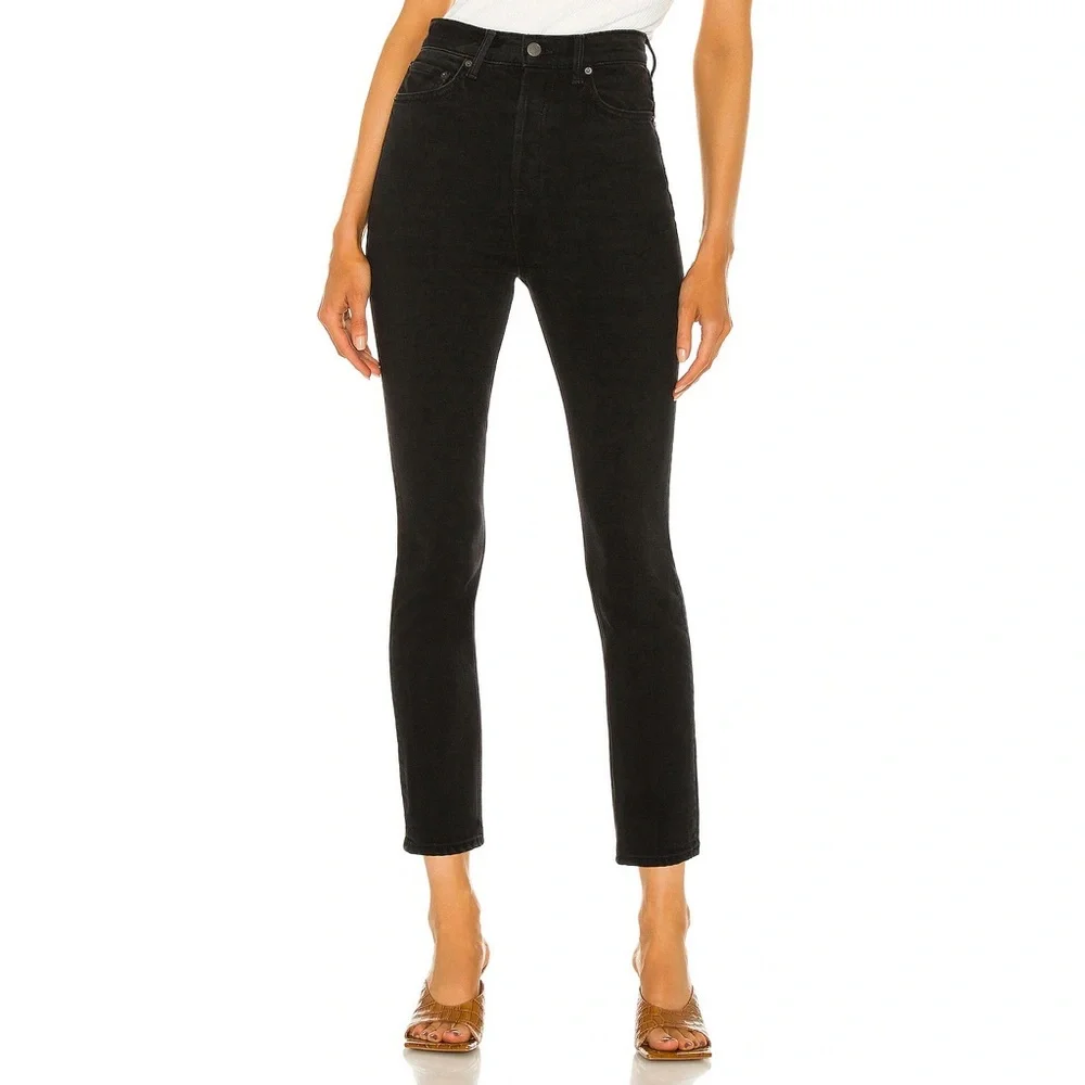 GRLFRND Piper Super High Rise Stretch Slim Skinny Jeans in Hollywood Heights